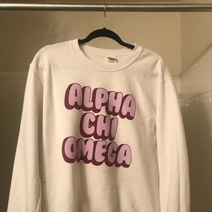 Alpha chi omega sweatshirt